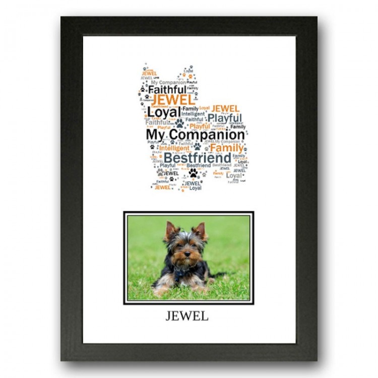 Yorkshire Terrier photo print Gift